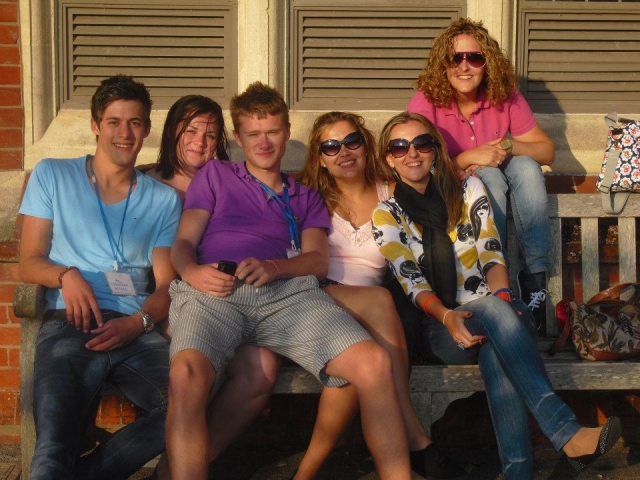 Con amigos